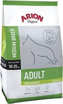 Hondenvoer  3 kg | Arion Original Adult Medium Breed Kip & Rijst