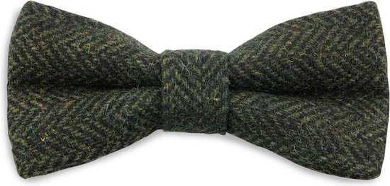 Sir Redman - strik - Brennan Tweed - groen / zwart