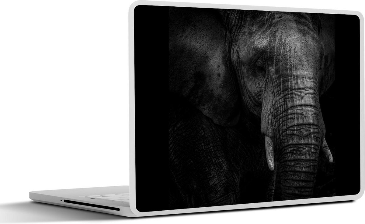 Afbeelding van product SleevesAndCases  Laptop sticker - 12.3 inch - Olifant - Dier - Portret