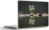Laptop sticker - 11.6 inch - Vogel - Water - Reflectie - 30x21cm - Laptopstickers - Laptop skin - Cover