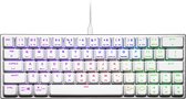 Cooler Master SK620 Mechanisch Qwerty Gaming Toetsenbord - White Edition TTC Low Profile Red