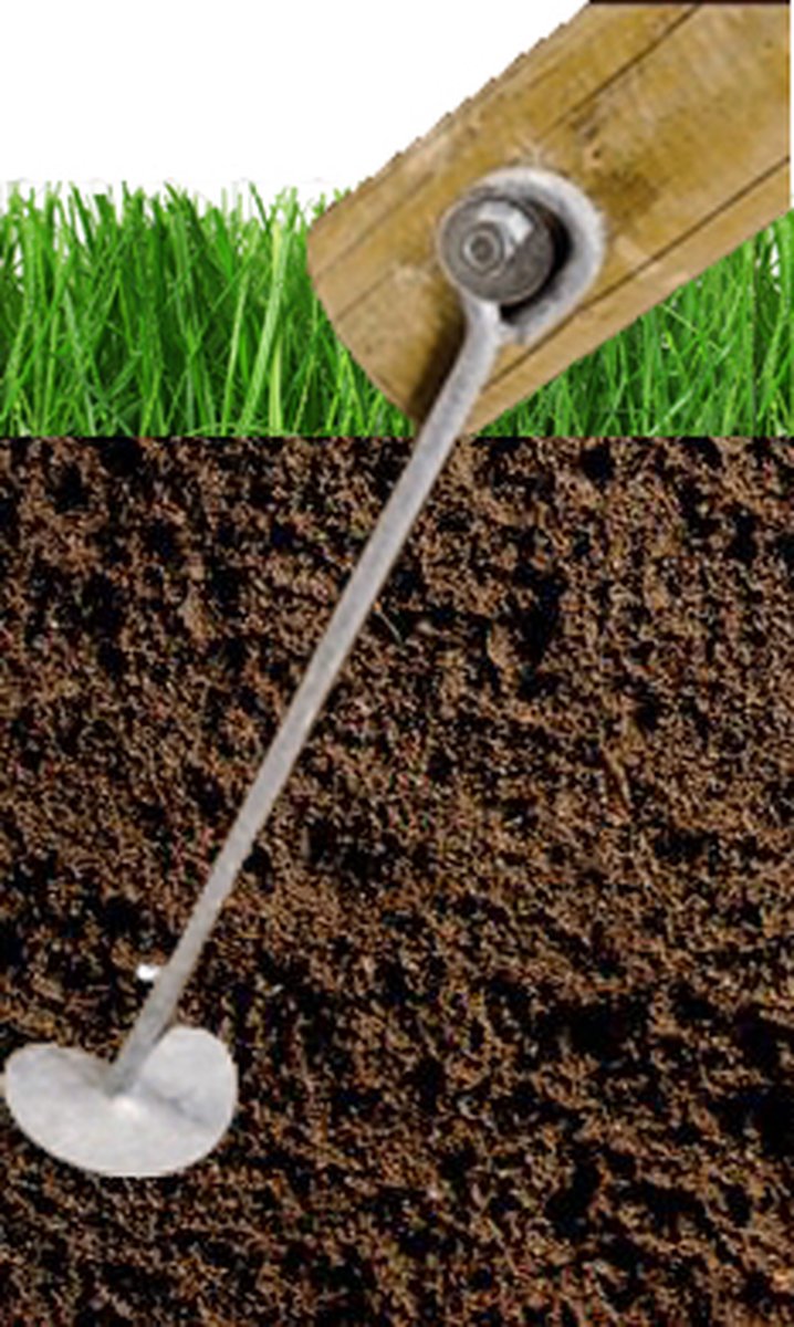 ancrage au sol pour balançoire / poteaux ancrage au sol à visser