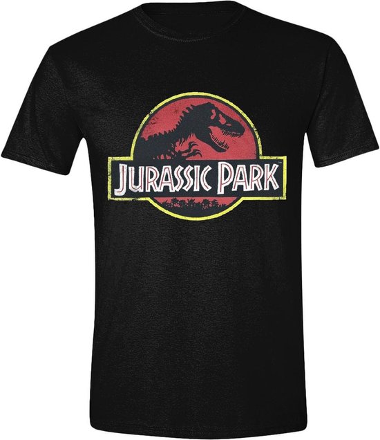 T-shirt pour homme avec logo classique Jurassic Park, taille S