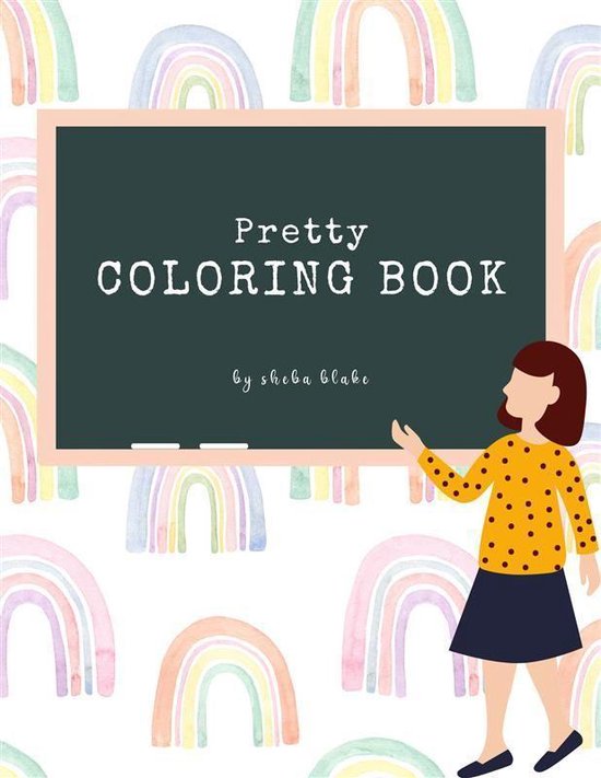 Pretty Coloring Book for Kids Ages 3+ (Printable Version) - cover