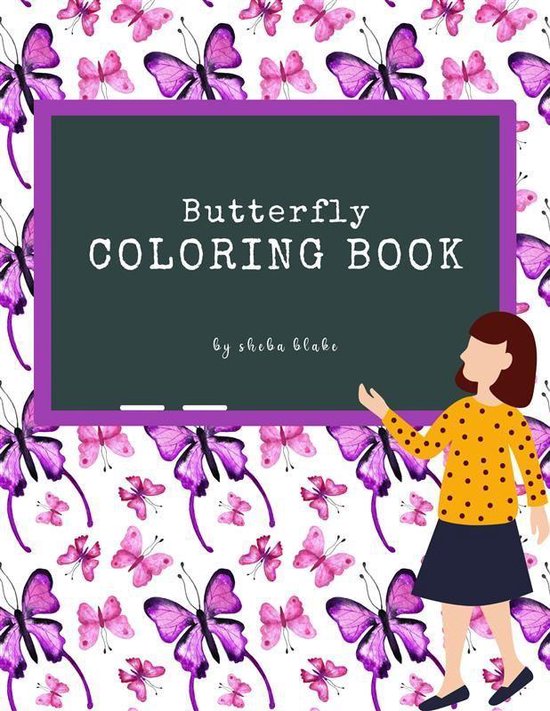 Butterfly Coloring Book for Kids Ages 3+ (Printable Version) - cover