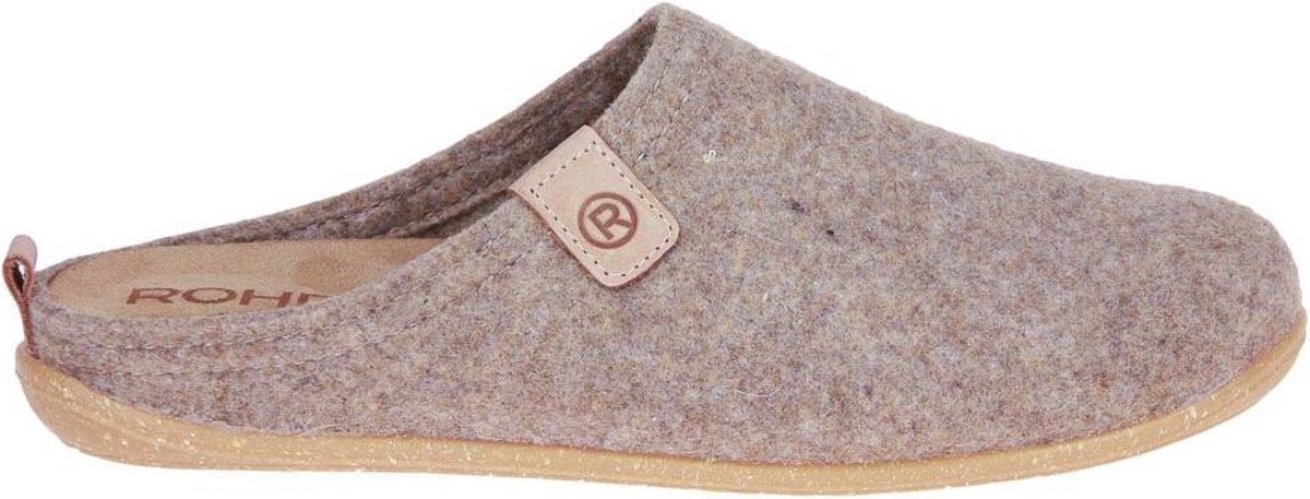 Rohde pantoffels dames Vaasa-D 2304, grootte:42, kleur:Grijs