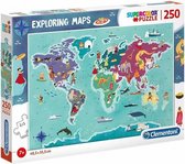 legpuzzel Exploring Maps: Cultuur 250 stukjes