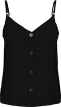 Only OnlNova Lux Button Singlet - black Black