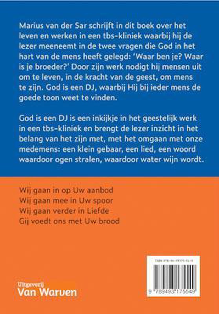 God is een DJ - back cover