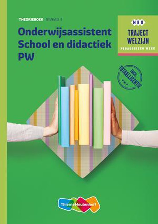 Traject Combipakket Onderwijsassistent School en didactiek PW niveau 4 boek en totaallicentie 1 jaar