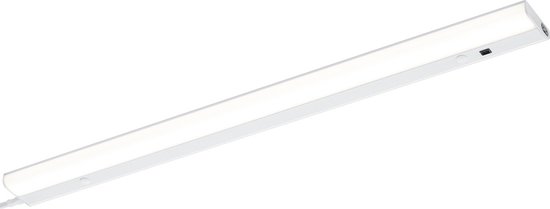LED Keukenkast Verlichting met Bewegingssensor - Torna Simi - 15.5W - Warm Wit 3000K - Rechthoek - Mat Wit - Aluminium