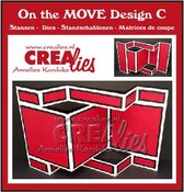 Crealies On the MOVE design - C