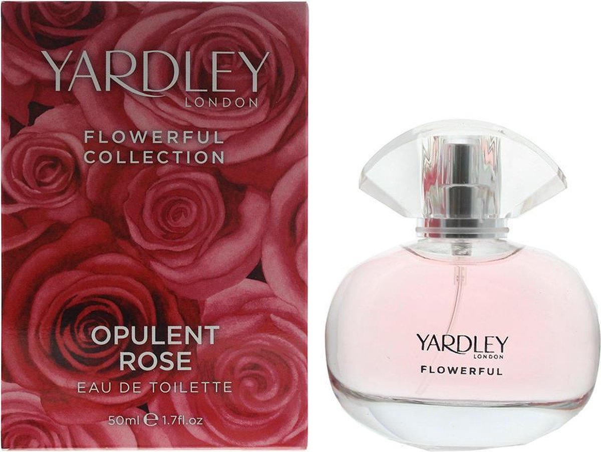Yardley Opulent Rose Eau De Toilette 50ml