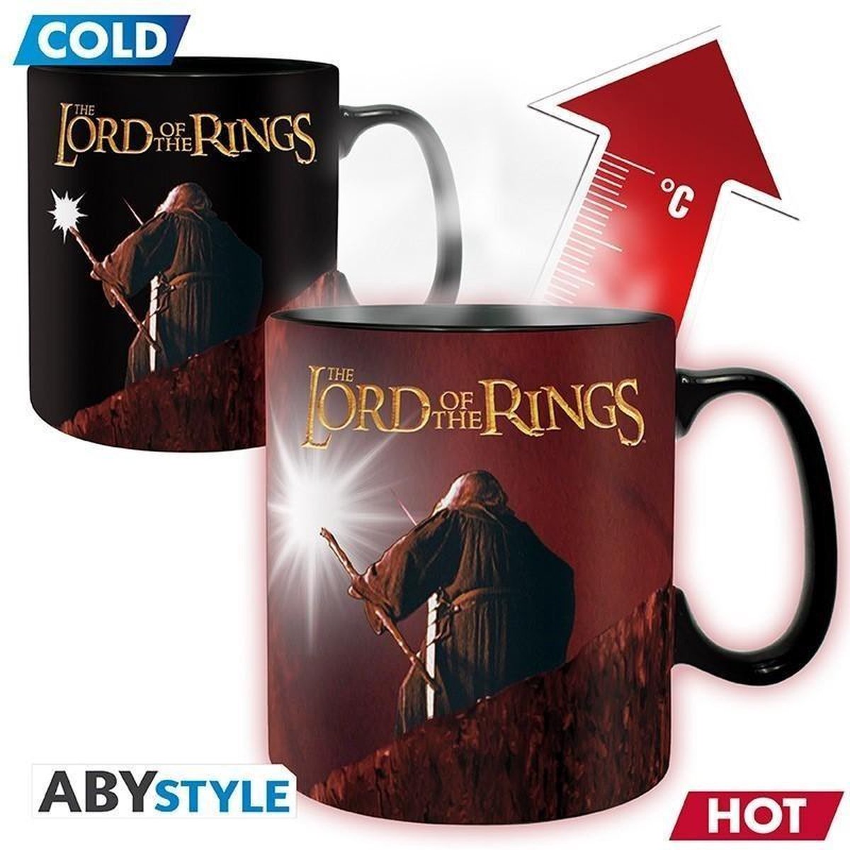 LORD OF THE RINGS - You Shall Not Pass!! - Mug Heat Change 460ml