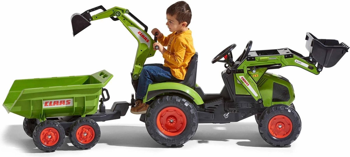 Rollytoys traptractor - Rollykid Landini met aanhanger; bestel online