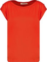 DEELUXE T-shirt met juwelen bijzonderheden LYSE Red Pepper