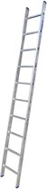 ALX enkele ladder - 10 treden - Aluminium - 360cm werkhoogte