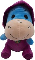 Disney Winnie The Pooh / Winnie de Poeh - Iejoor in Rompertje - Knuffel - 30 cm