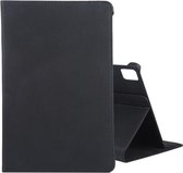Voor Huawei MatePad Pro 12.6 2021 360 Graden Rotatie Litchi Textuur Horizontale Flip Lederen Case met Houder (Zwart)