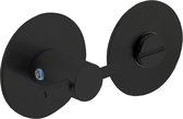 Intersteel Rozet toilet-/badkamersluiting rond plat zelfklevend 8 mm