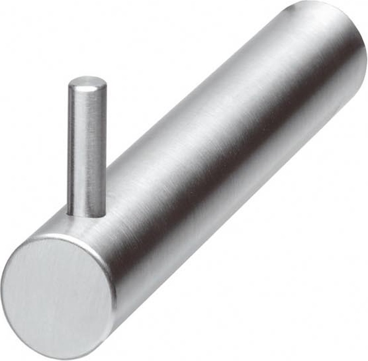 Intersteel Handdoek-/kledinghaakje rvs geborsteld
