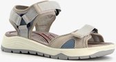 Hush Puppies leren dames sandalen - Grijs - Maat 38 - Echt leer - Uitneembare zool