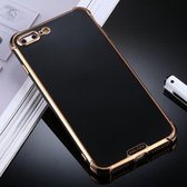 Voor iPhone 8 Plus / 7 Plus SULADA Colorful Shield Series TPU + Plating Edge beschermhoes (zwart)