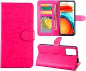 Voor Xiaomi Redmi Note10 Pro 5G / Poco X3 GT 5G Crazy Horse Textuur Leer Horizontale Flip Beschermhoes met Houder & Kaartsleuven & Portemonnee & Fotolijst (Rose Red)