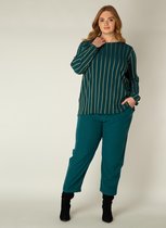 YESTA Daantje Essential Sweaters - Deep Teal - maat 4(54/56)