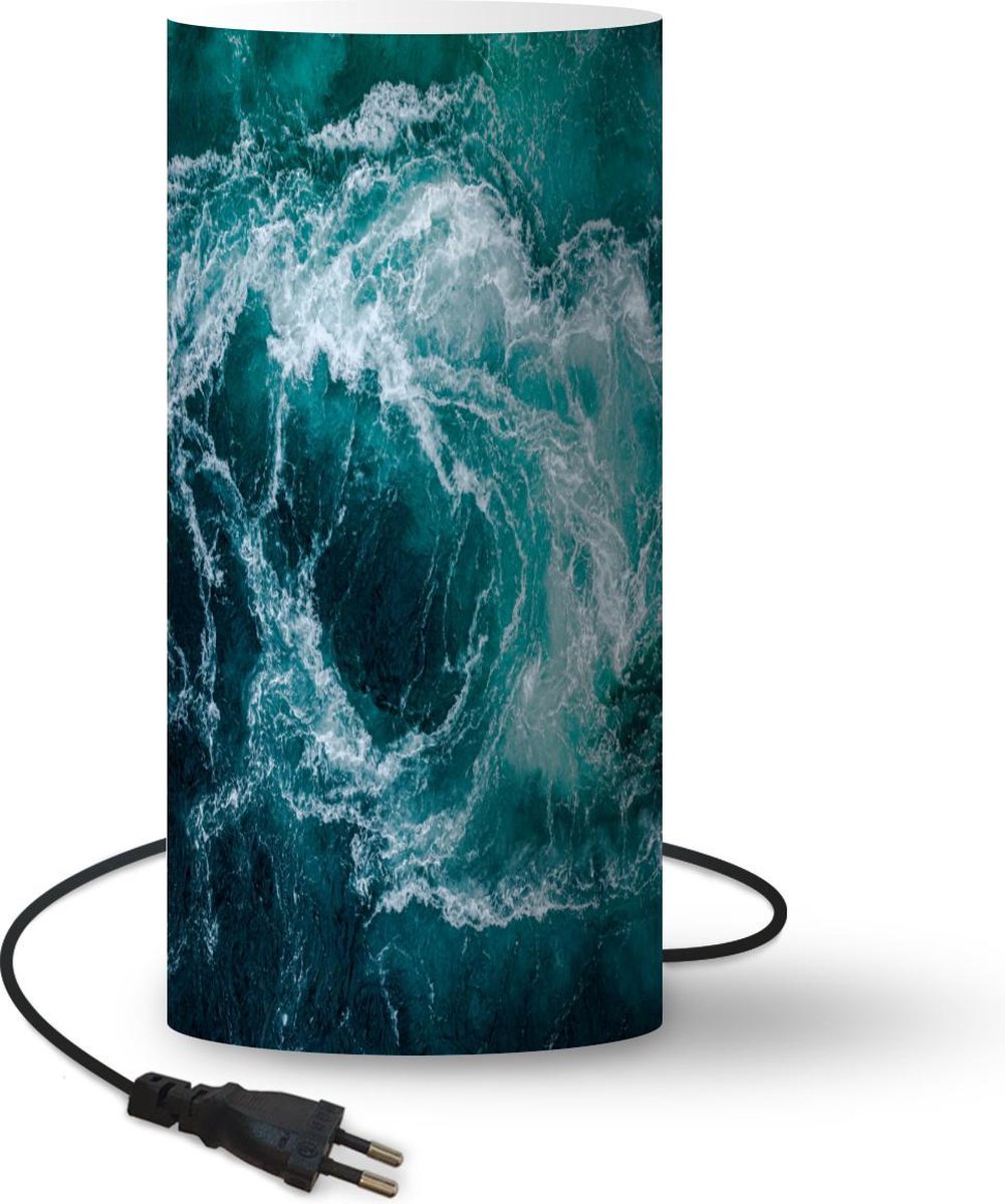 Lamptiger Tafellamp - Zee - Ø 16 Cm - E14 - Multicolor
