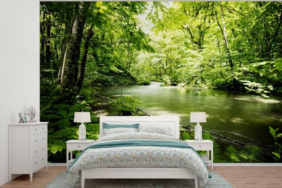 Papier peint - Papier peint photo Forêt - Arbre - Water - Largeur 360 cm x hauteur 240 cm