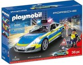 Playset Porsche 911 Carrera 4S Police Playmobil 70066 (36 pcs)