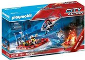 Playset City Action Rescue Mission Playmobil 70335 (100 pcs)
