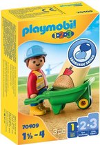 Playset 1,2,3 Worker with Forklift Playmobil 70409 (3 pcs)