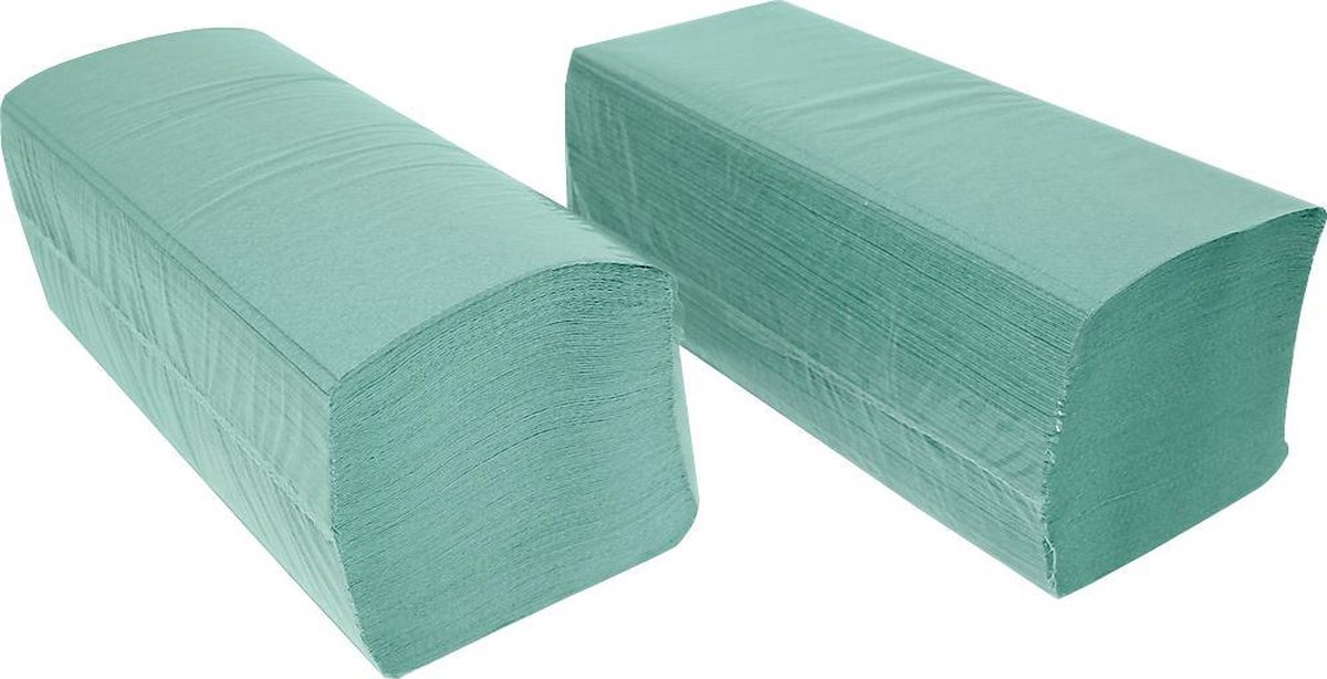 Papieren handdoekjes SCHÄFER SHOP zigzagvouwen, 1-laags, L 250 x B 230 mm, scheurvast 5000 vellen, diverse kleuren