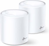 Toegangspunt TP-Link Deco X20 (2-pack) 1200 Mbps (2 uds) WiFi 6 GHz Mesh