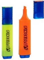 Markering Fluorescerend Markeerstiften (2 Onderdelen)