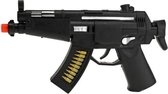 Politie MP5 ratelgeweer zwart 24 cm