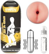 LOVETOY - LOVETOY - Male Masturbator With Vibration Sex In A Can Anus Flesh -  -