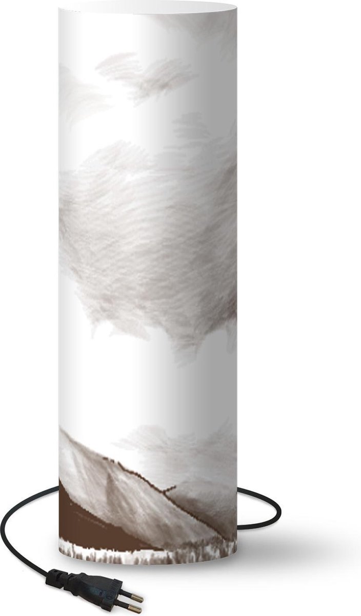 Lamptiger Tafellamp - Lucht - Ø 16 Cm - E14 - Multicolor