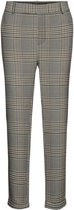 VERO MODA Maya Mr Loose Liv Check Pant L32 BEIGE XS