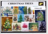 Kerstboom – Luxe postzegel pakket (A6 formaat) : collectie van verschillende postzegels van kerstboom – kan als ansichtkaart in een A6 envelop - authentiek cadeau - kado - geschenk