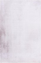 Hoogpolig vloerkleed Flamenco - Taupe - 80x150 cm