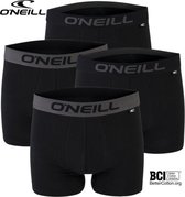 O'Neill - Boxershorts - Heren - Multipack 4 stuks - Zwart - 95% Katoen - L