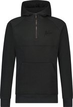 Malelions Men Half Zip Hoodie - Antraciet