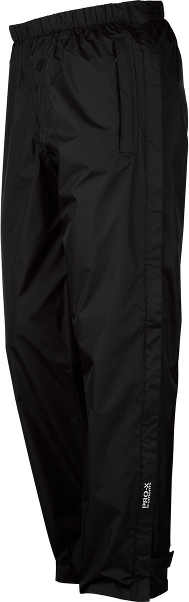 Pro-X Elements - Opbergbare regenbroek voor dames - Porter - Zwart - maat 38EU