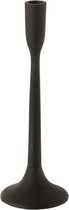 J-Line Kandelaar Metaal Mat Zwart Small Set van 3 stuks