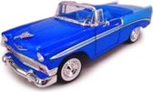 LUCKY/ROAD LEGEND CHEVROLET BEL AIR CONVERTIBLE 1956 schaalmodel 1:18