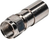 Valueline VLSP41926M F-connector Male Metaal Zilver