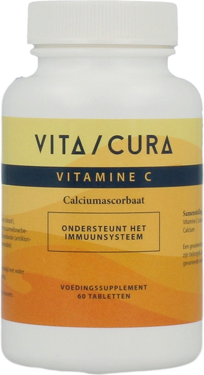 Vitacura - Vitamine C 500 mg (calcium ascorbaat) - 60 tabletten